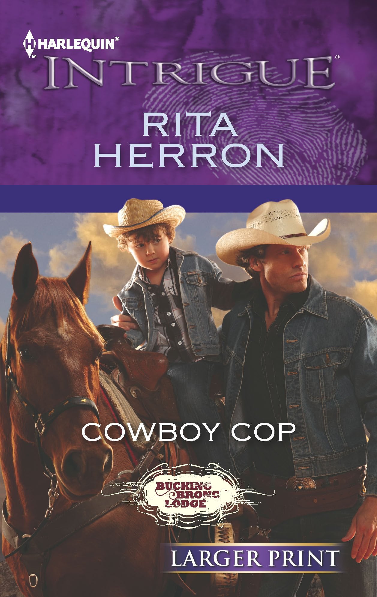 Cowboy Cop (Bucking Bronc Lodge, 4, Band 1390) Romantic Thrillers