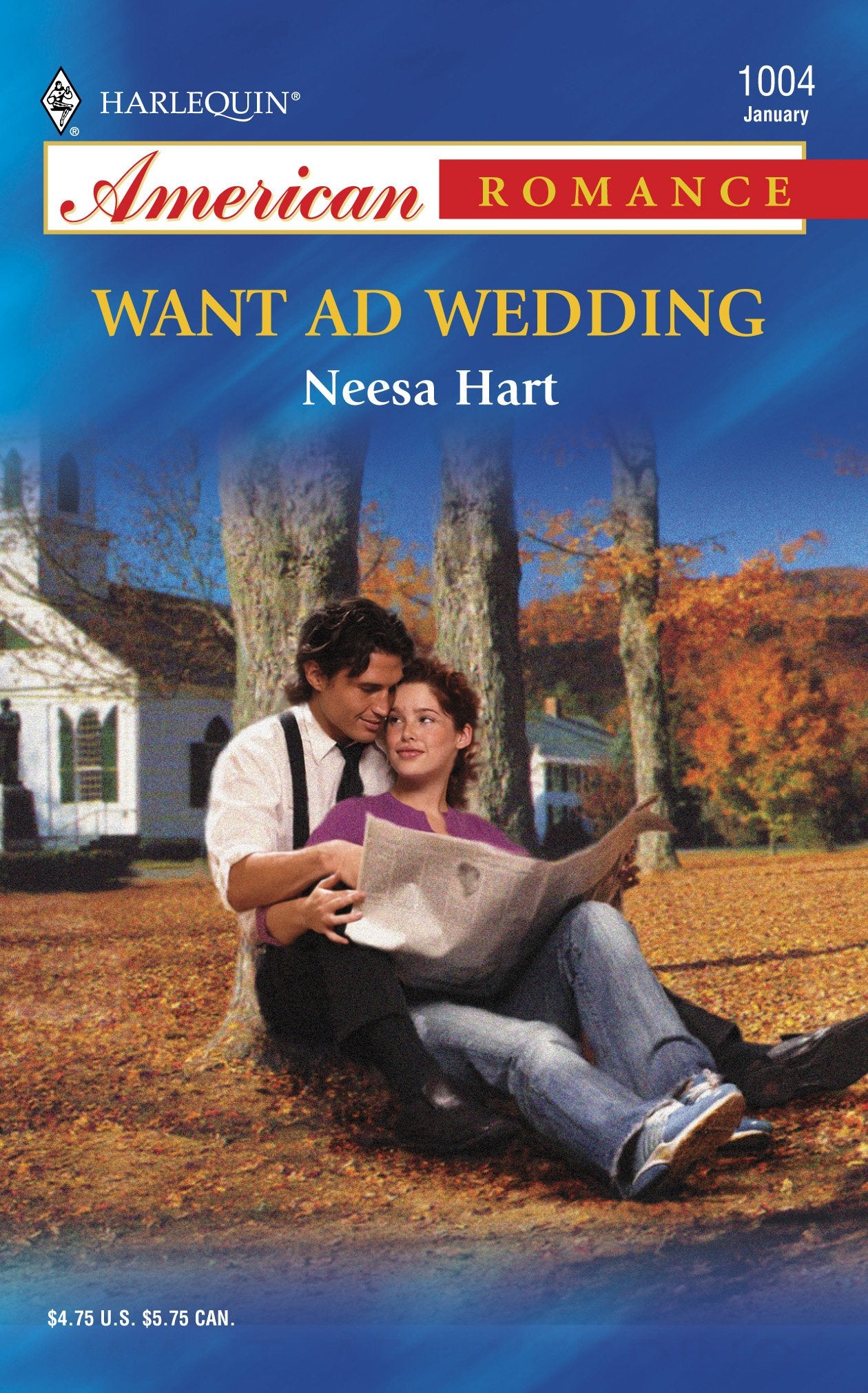 Want Ad Wedding (Harlequin American Romance Series) Contemporary literature