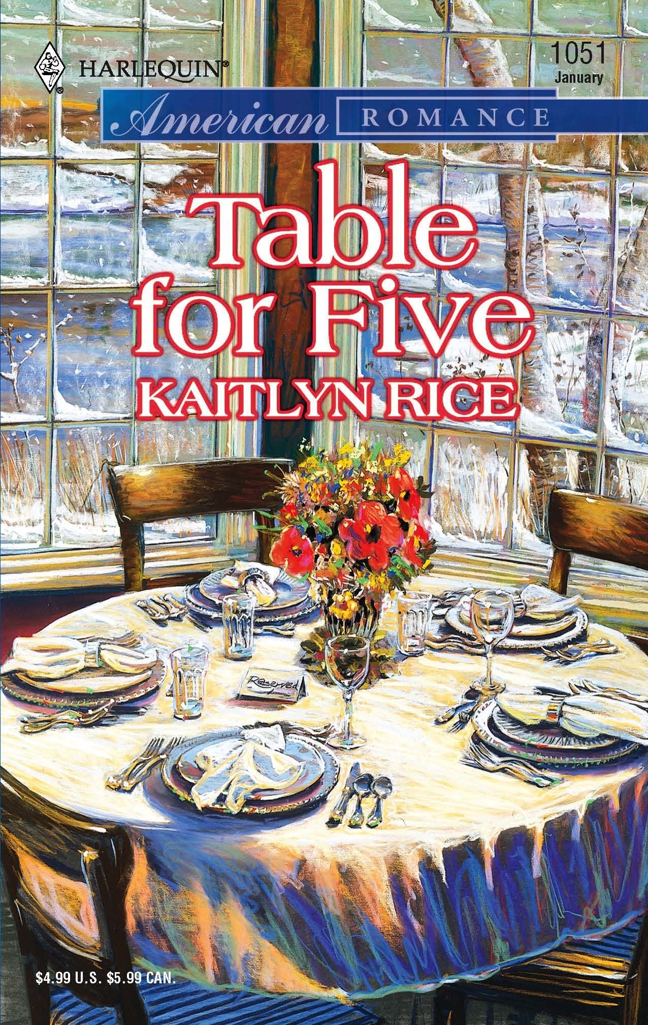 Table for Five (In the Family, 3, Band 1051) Contemporary Romance