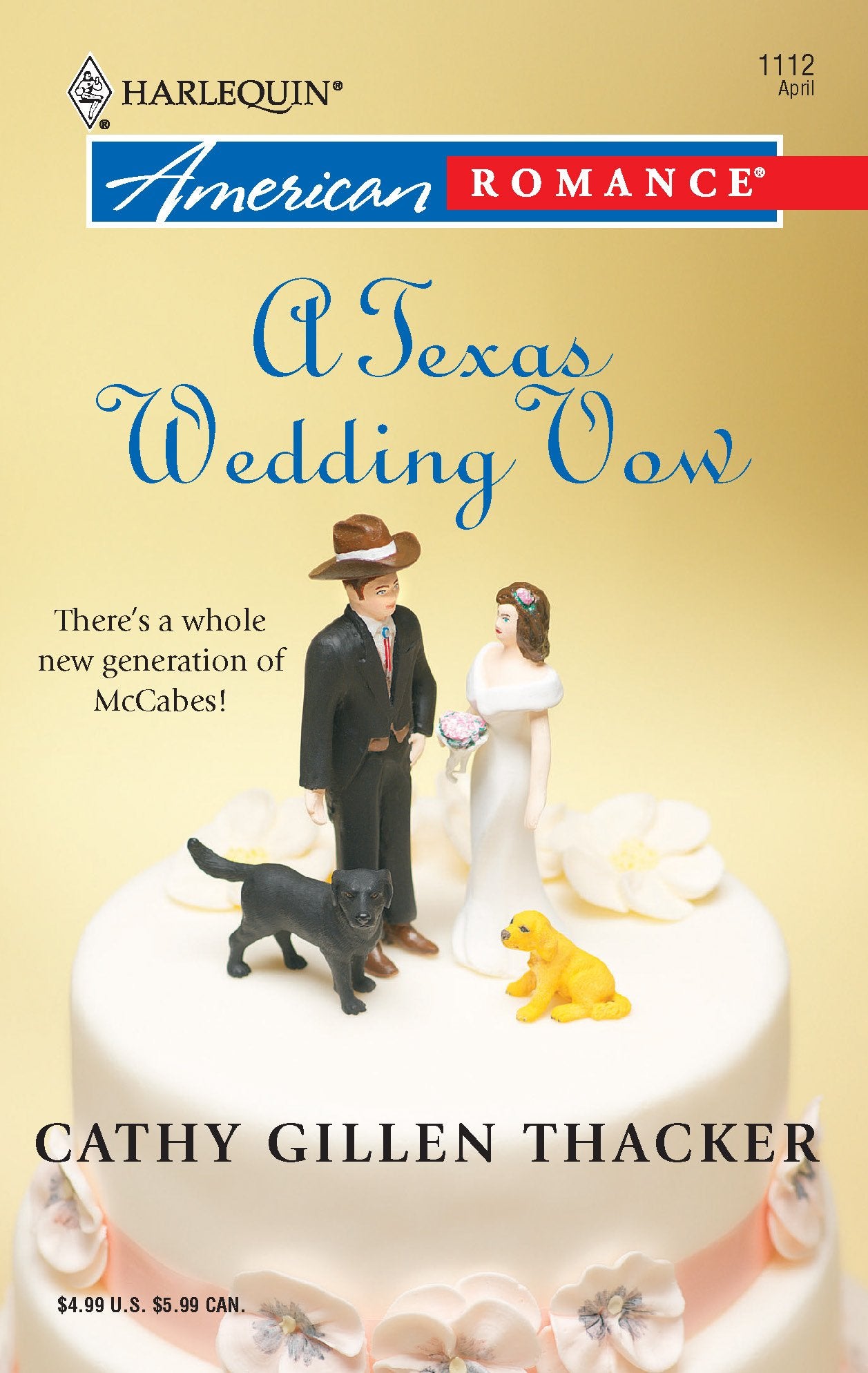A Texas Wedding Vow (The McCabes: Next Generation, 3, Band 1112) Contemporary Romance