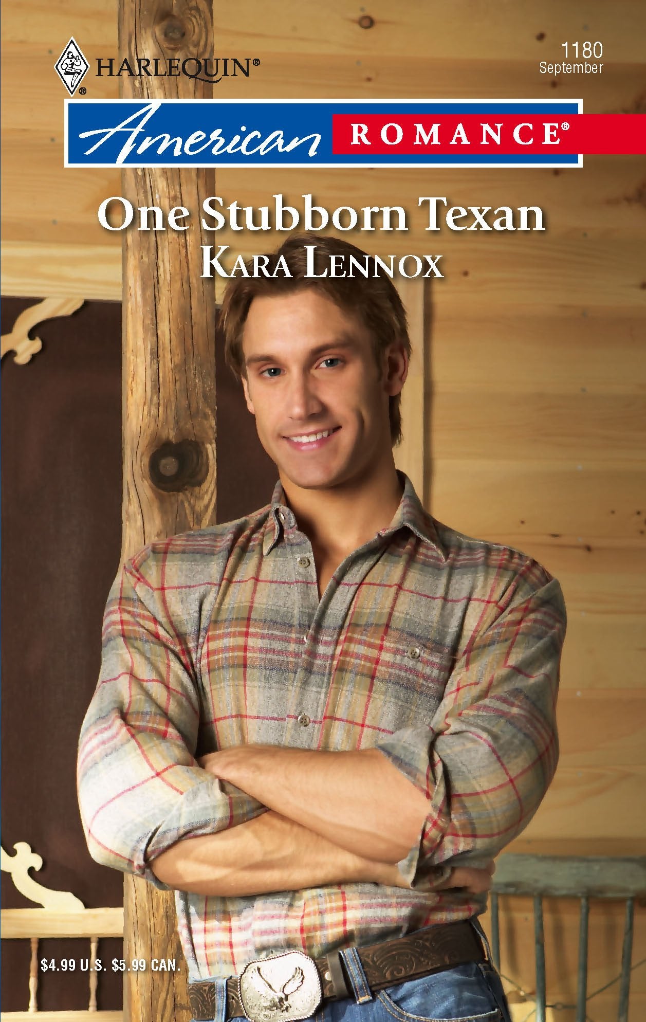 One Stubborn Texan (Harlequin American Romance, 1180, Band 1180) Contemporary Romance