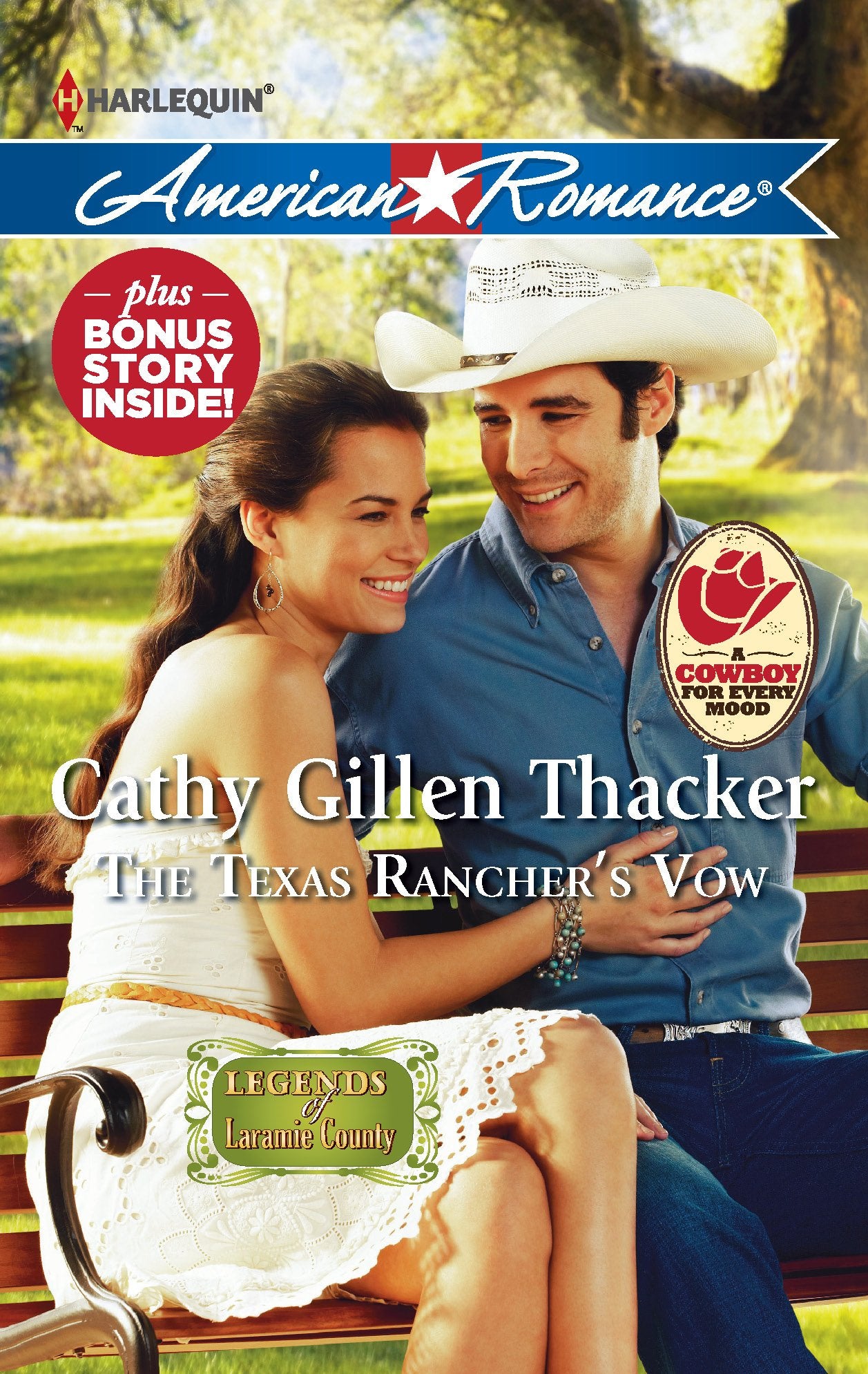The Texas Rancher's Vow: An Anthology (Harlequin American Romance: Legends of Laramie County, Band 1412) Action & Adventure