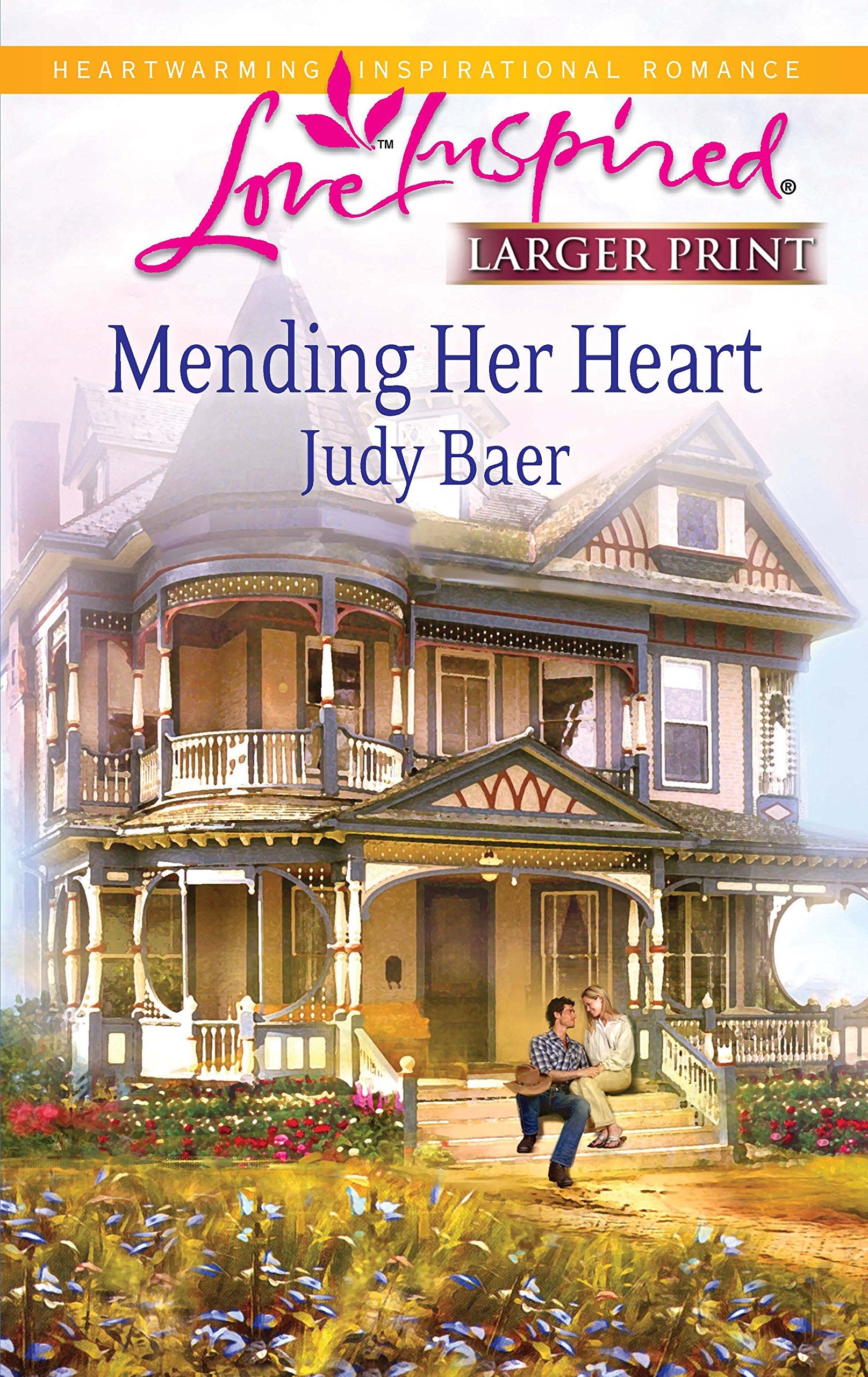 Mending Her Heart (Larger Print Steeple Hill Love Inspired) Religion & Esotericism
