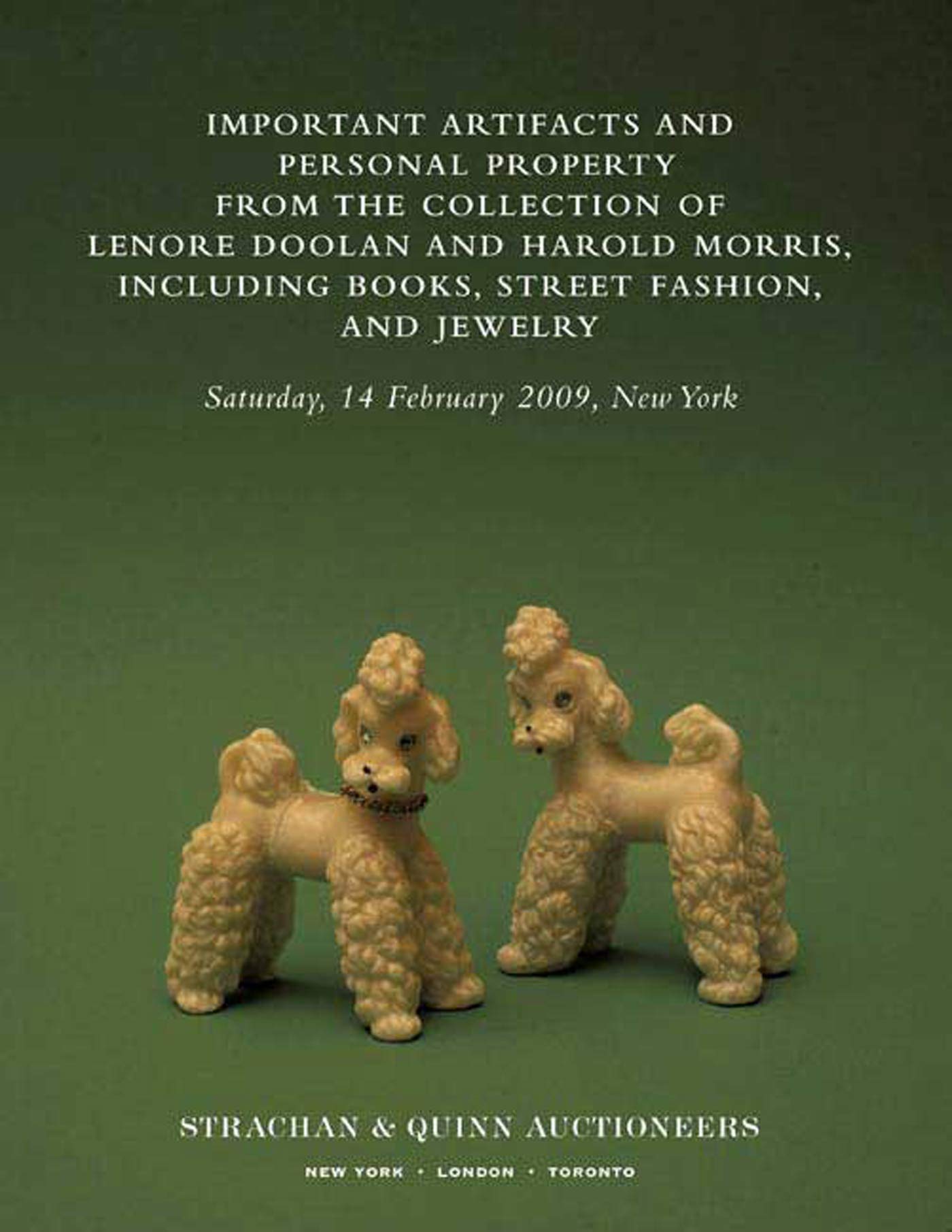 Important Artifacts and Personal Property from the Collection of Lenore Doolan and Harold Morris, Including Books, Street Fashion, and Jewelry Contemporary literature Books