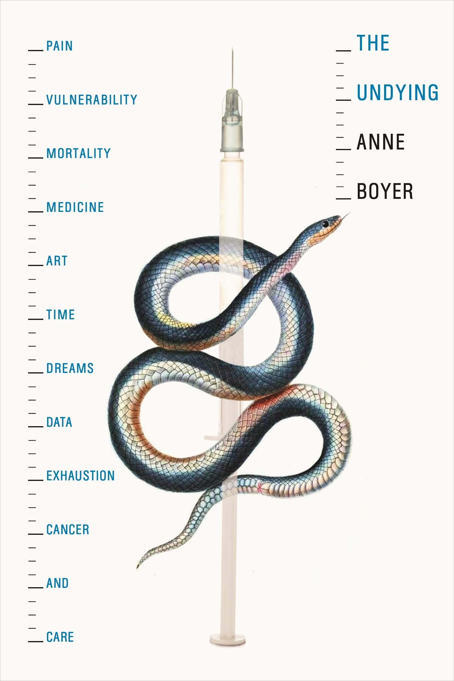 The Undying: Pain, Vulnerability, Mortality, Medicine, Art, Time, Dreams, Data, Exhaustion, Cancer, and Care Science