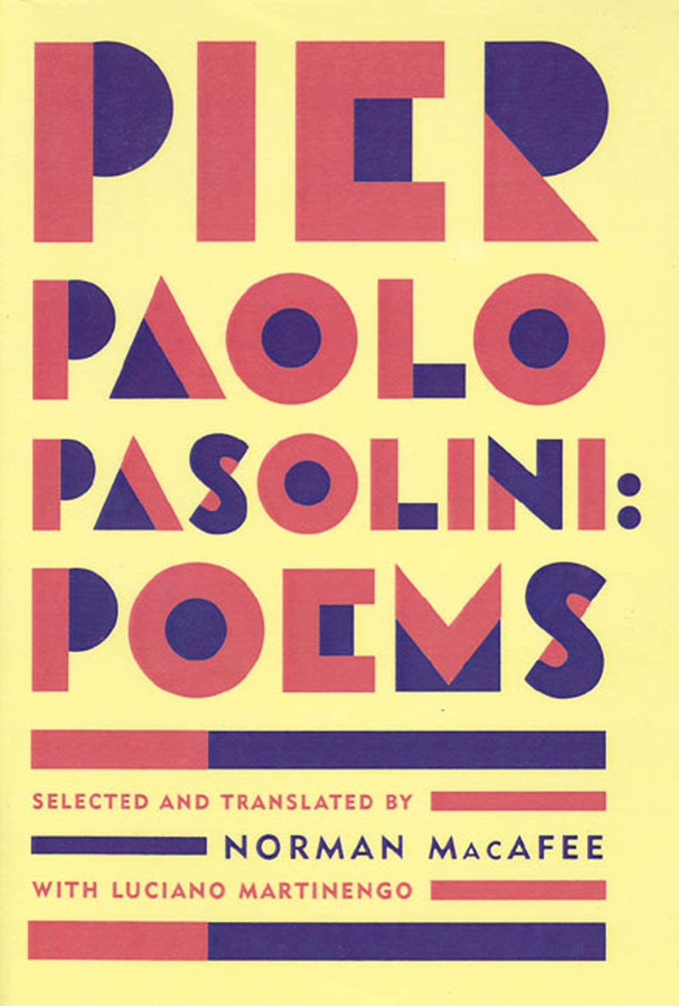 PIER PAOLO PASOLINI: POEMS book