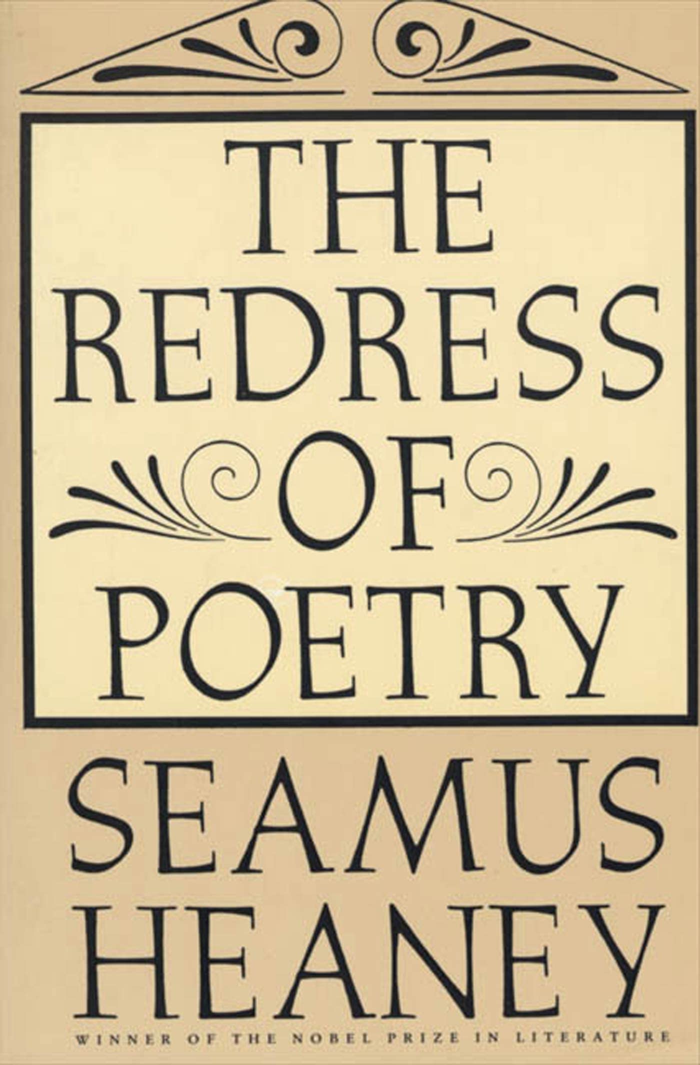 REDRESS OF POETRY PB Poetry