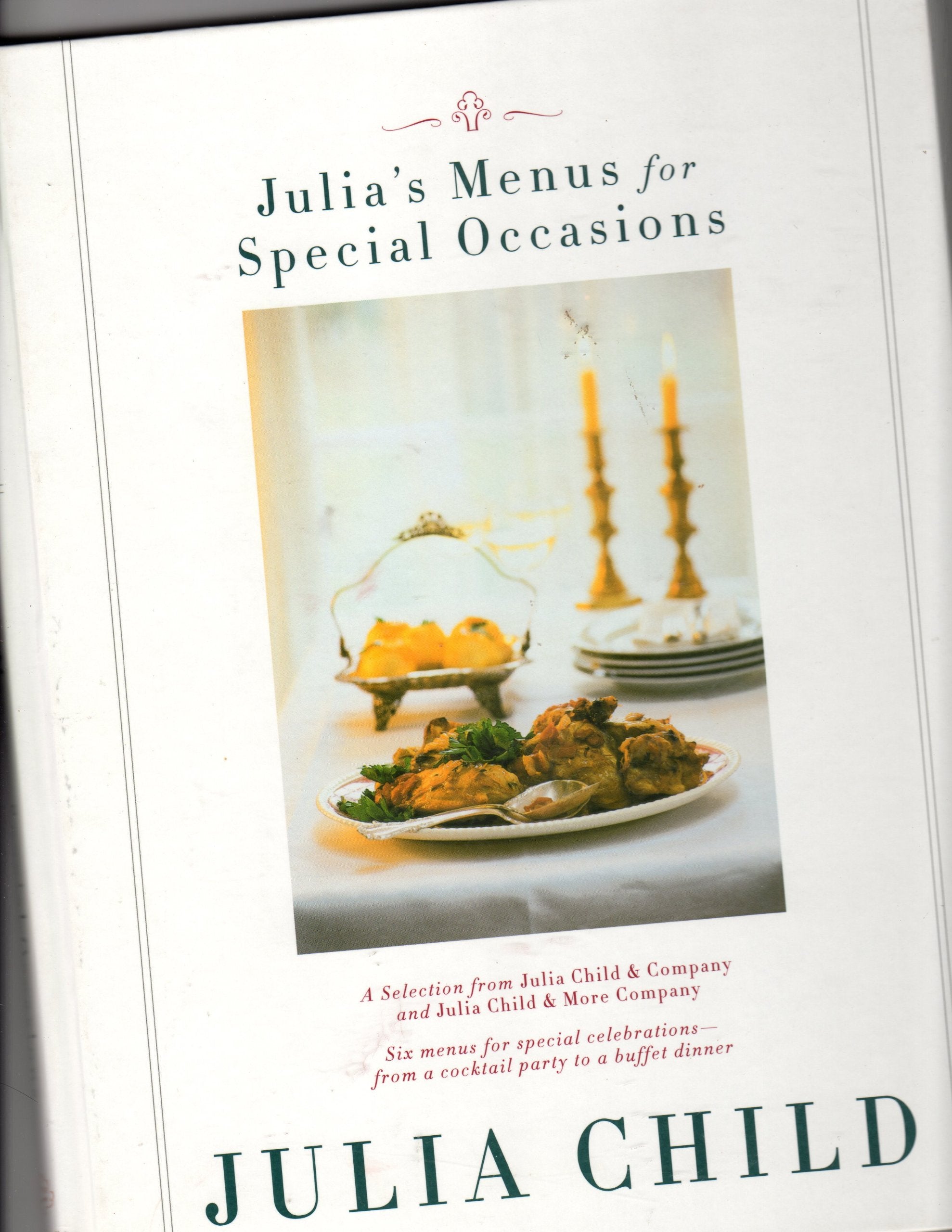 Julia's Menus for Special Occasions Leisure, Home & Garden
