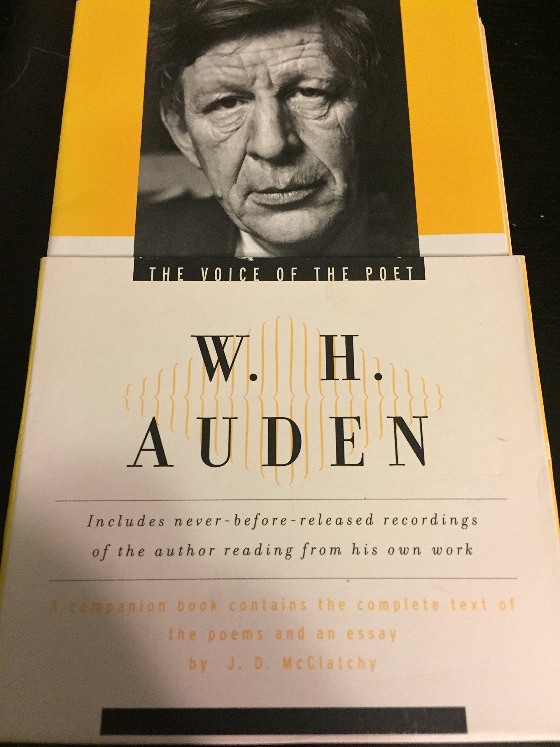 W.h. Auden (Voice of the Poet) Poetry
