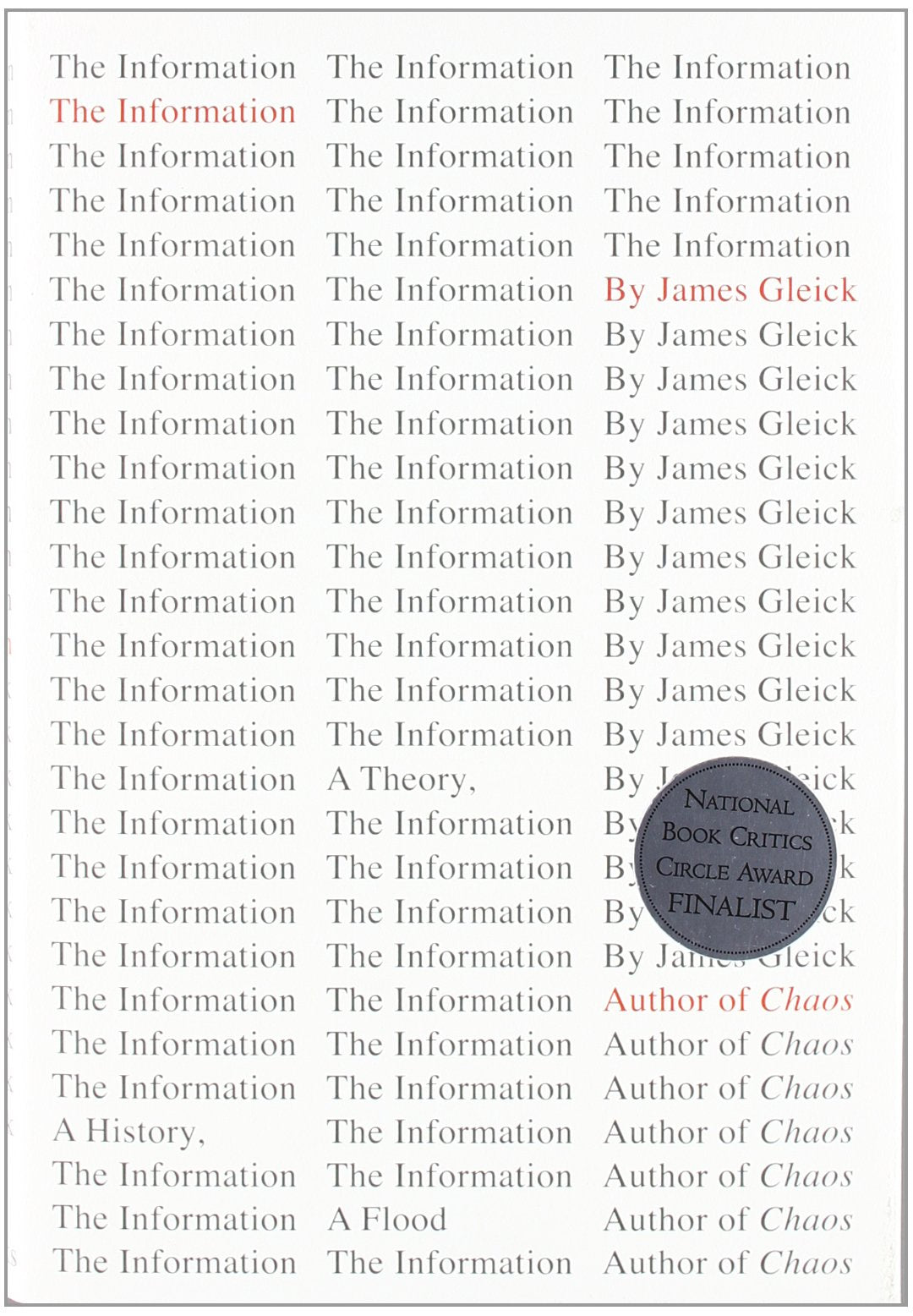 The Information: A History, a Theory, a Flood Business & Technology
