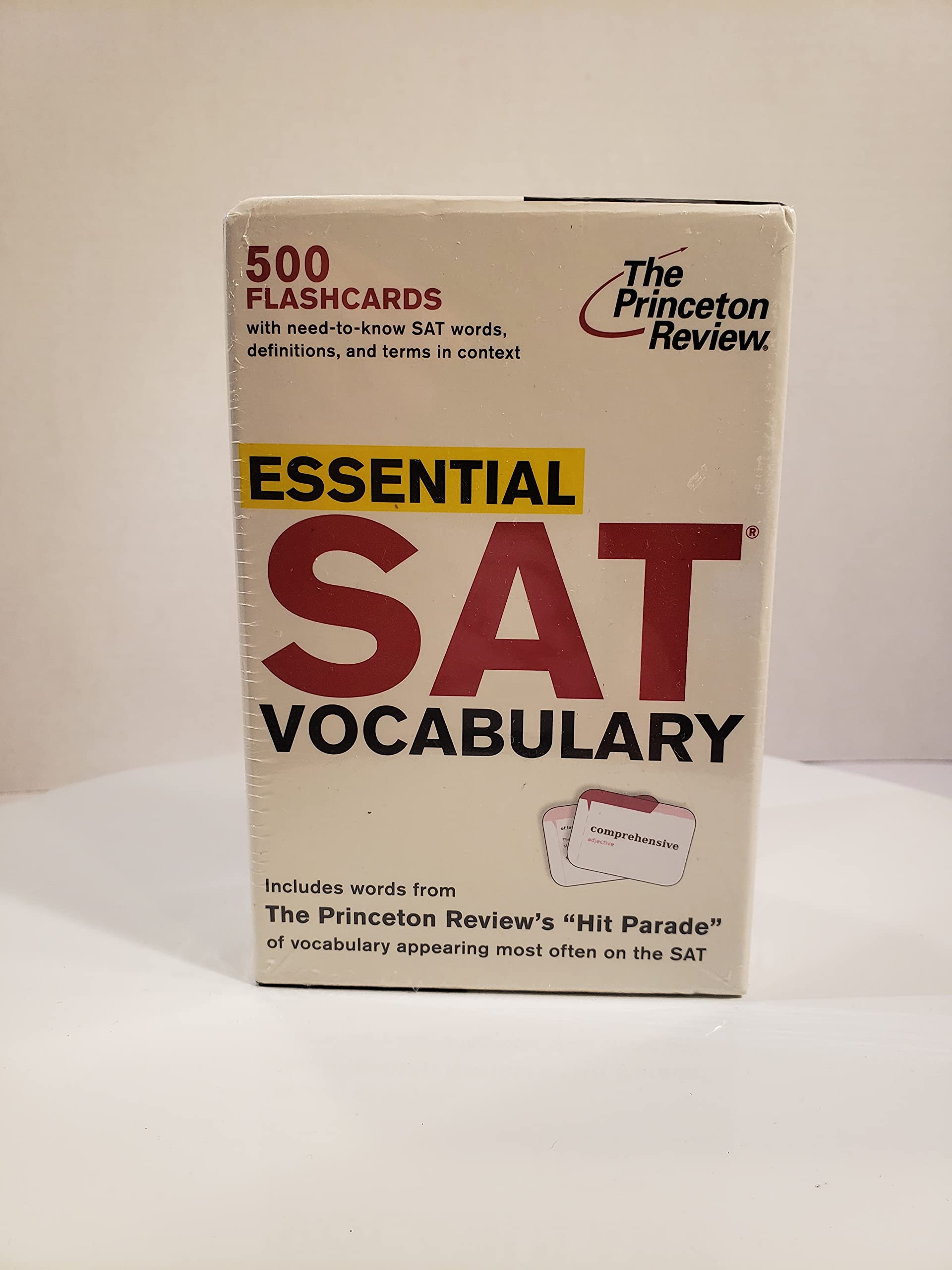 Essential SAT Vocabulary. Flashcards Reference Books