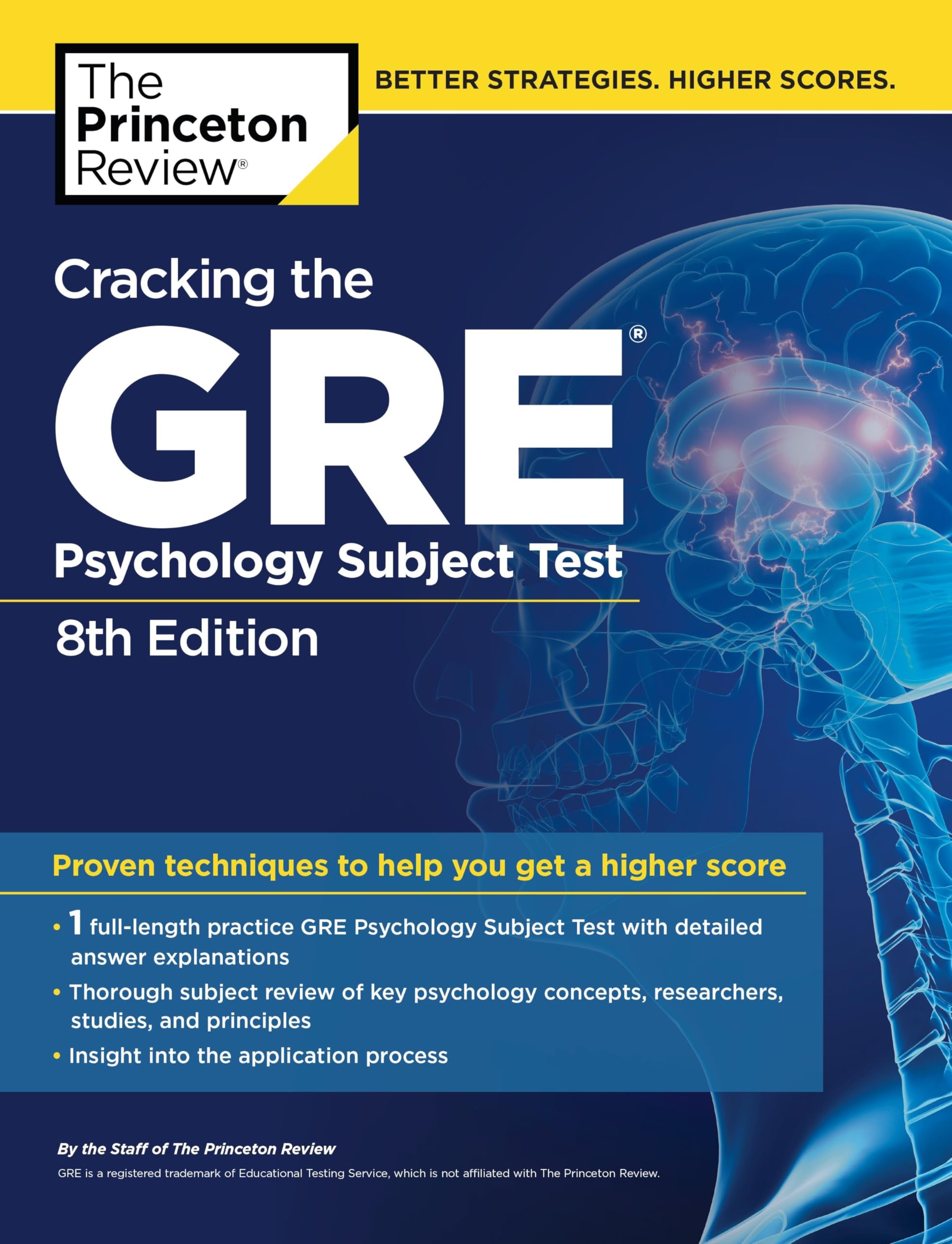 Cracking the GRE Psychology Subject Test, 8th Edition (Graduate School Test Preparation) Social Sciences