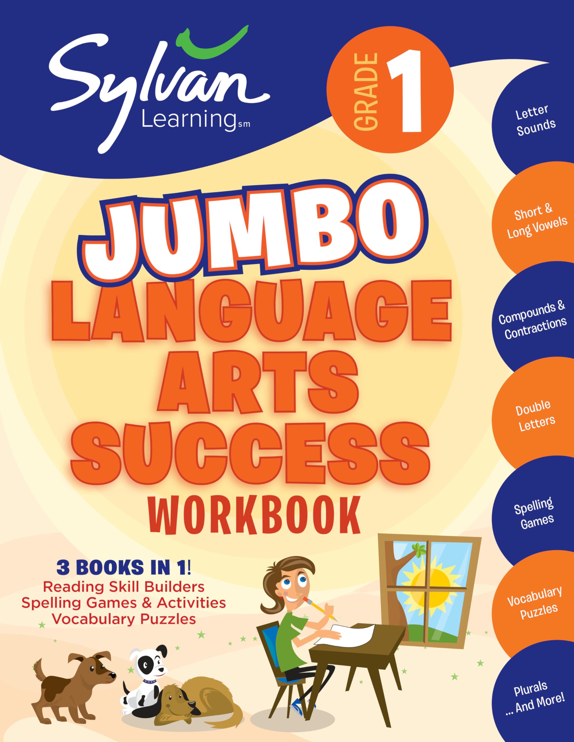 1st Grade Jumbo Language Arts Success Workbook Education & Training Books