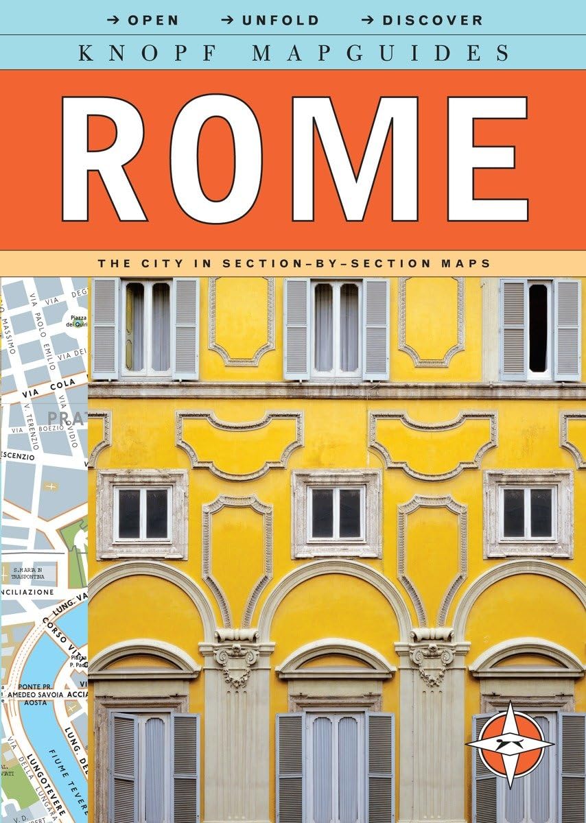 Knopf Mapguides: Rome: The City in Section-by-Section Maps Leisure, Home & Garden