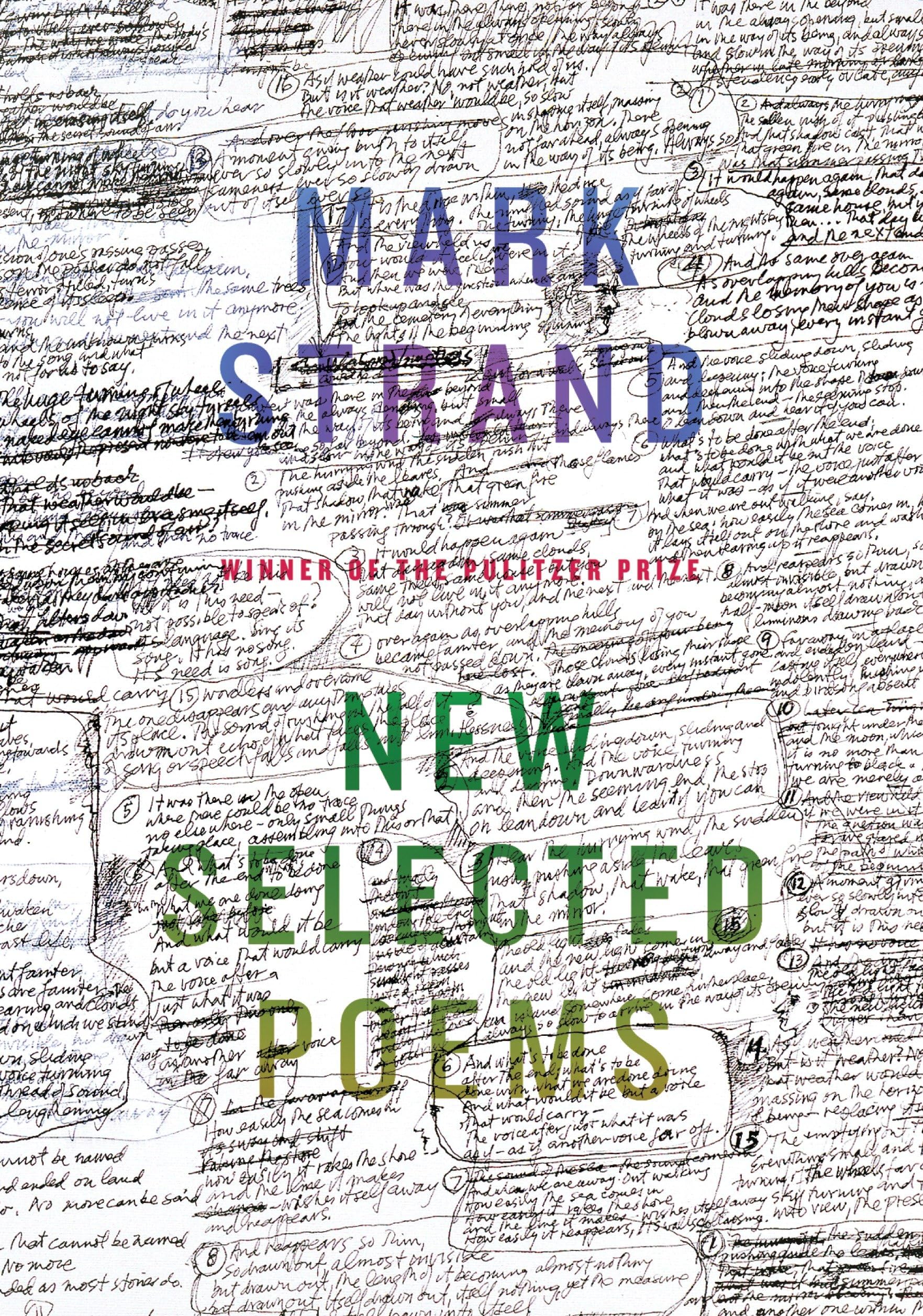 New Selected Poems of Mark Strand Contemporary literature
