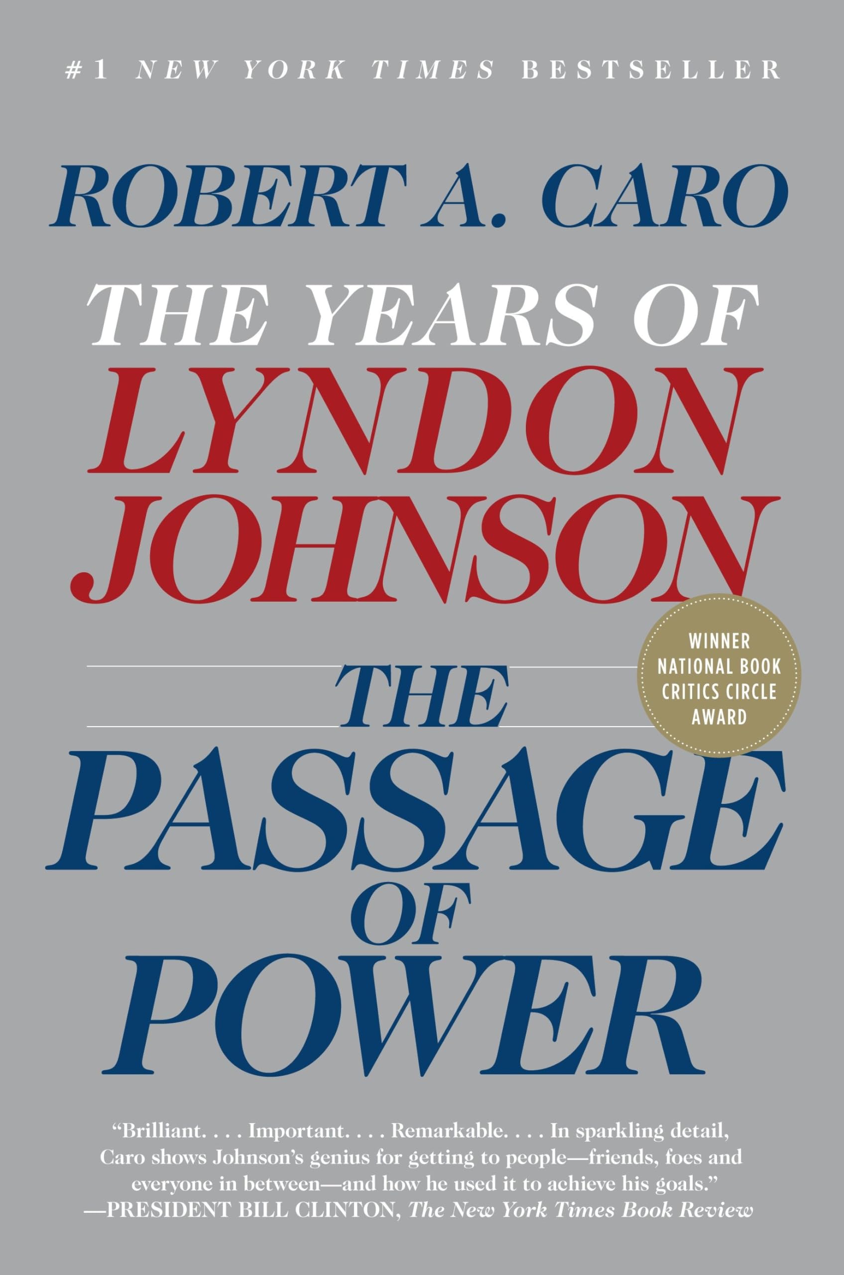 The Passage of Power: The Years of Lyndon Johnson, Vol. IV Memories