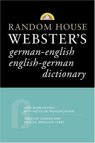 Random House Webster's German-english English-german Dictionary Foreign Languages ​​& Dictionaries