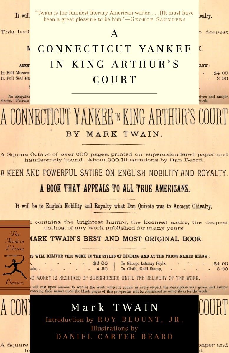 A Connecticut Yankee in King Arthur's Court (Modern Library Classics) Contemporary literature