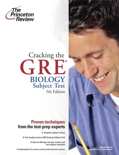 The Princeton Review Cracking the Gre Biology Subject Test Learning & Reference