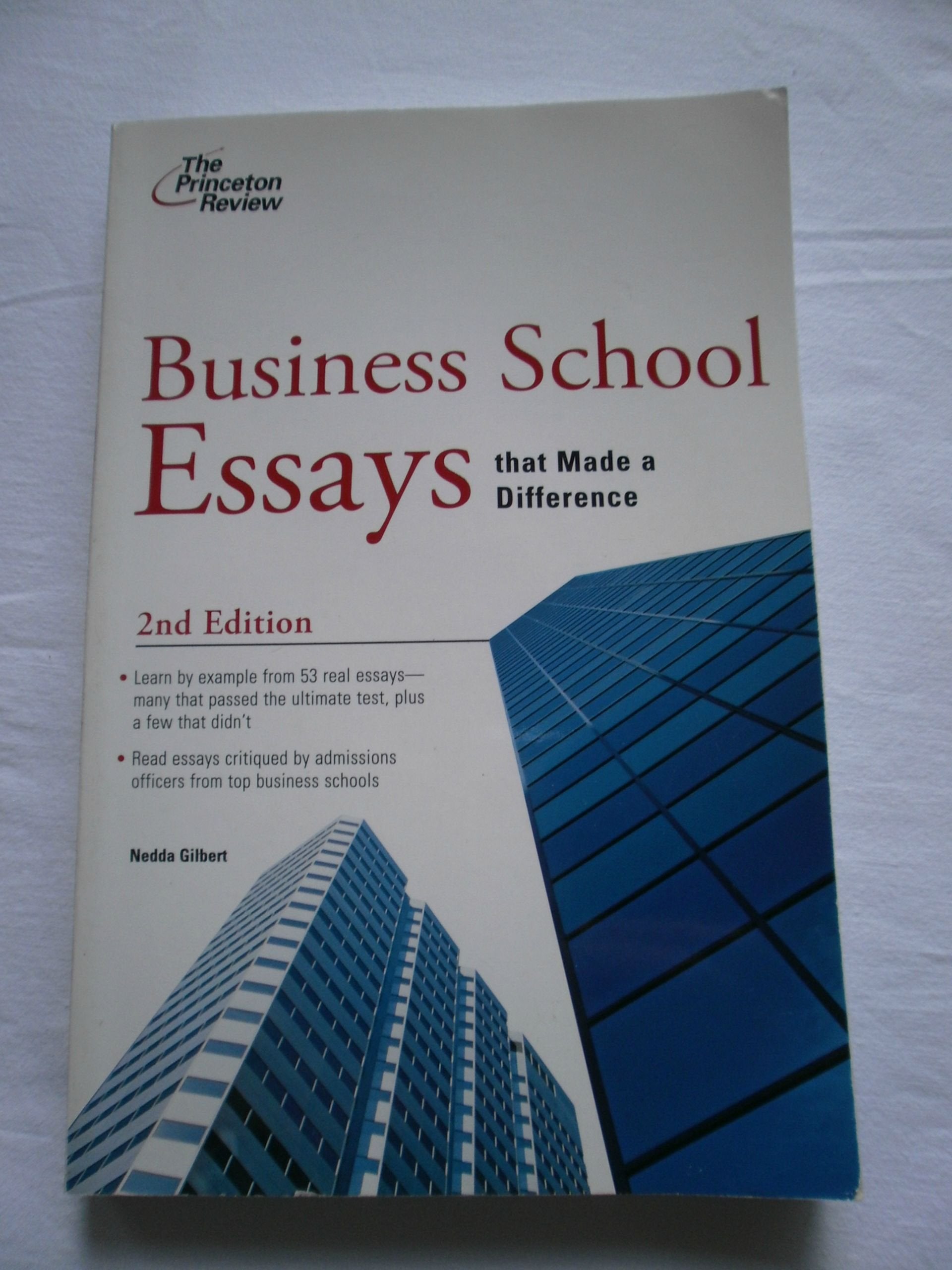 Business School Essays That Made a Difference (Princeton Review) Learning & Reference