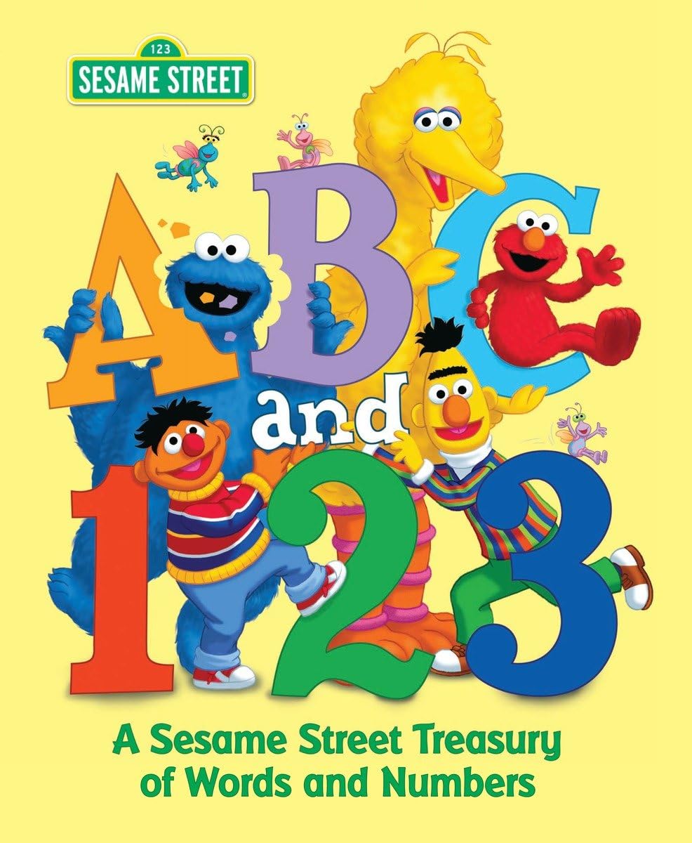 ABC and 1,2,3: A Sesame Street Treasury of Words and Numbers (Sesame Street) (Sesame Street ABC and 123: Sesame Street Treasury of Words and Numbers) Non-fiction