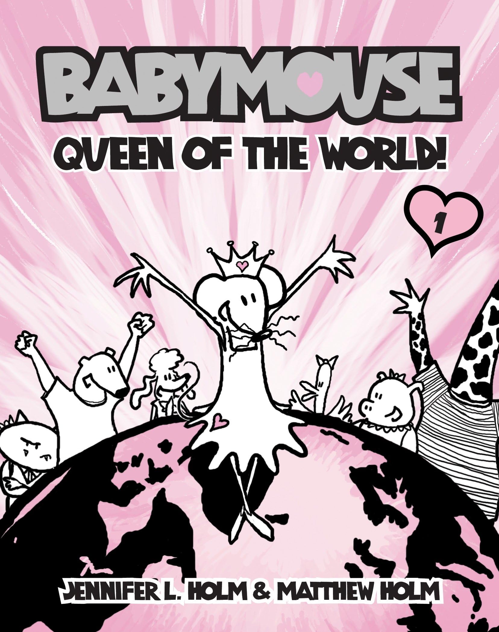 Babymouse #1: Queen of the World! Manga