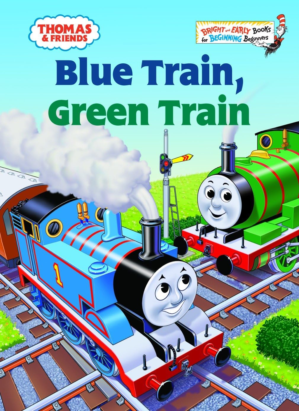 Thomas & Friends: Blue Train, Green Train (Thomas & Friends) (Bright and Early Books) Novels & Short Stories