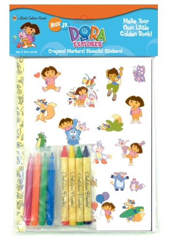 Dora the Explorer: Make Your Own Little Golden Book! Tiptoi & Games