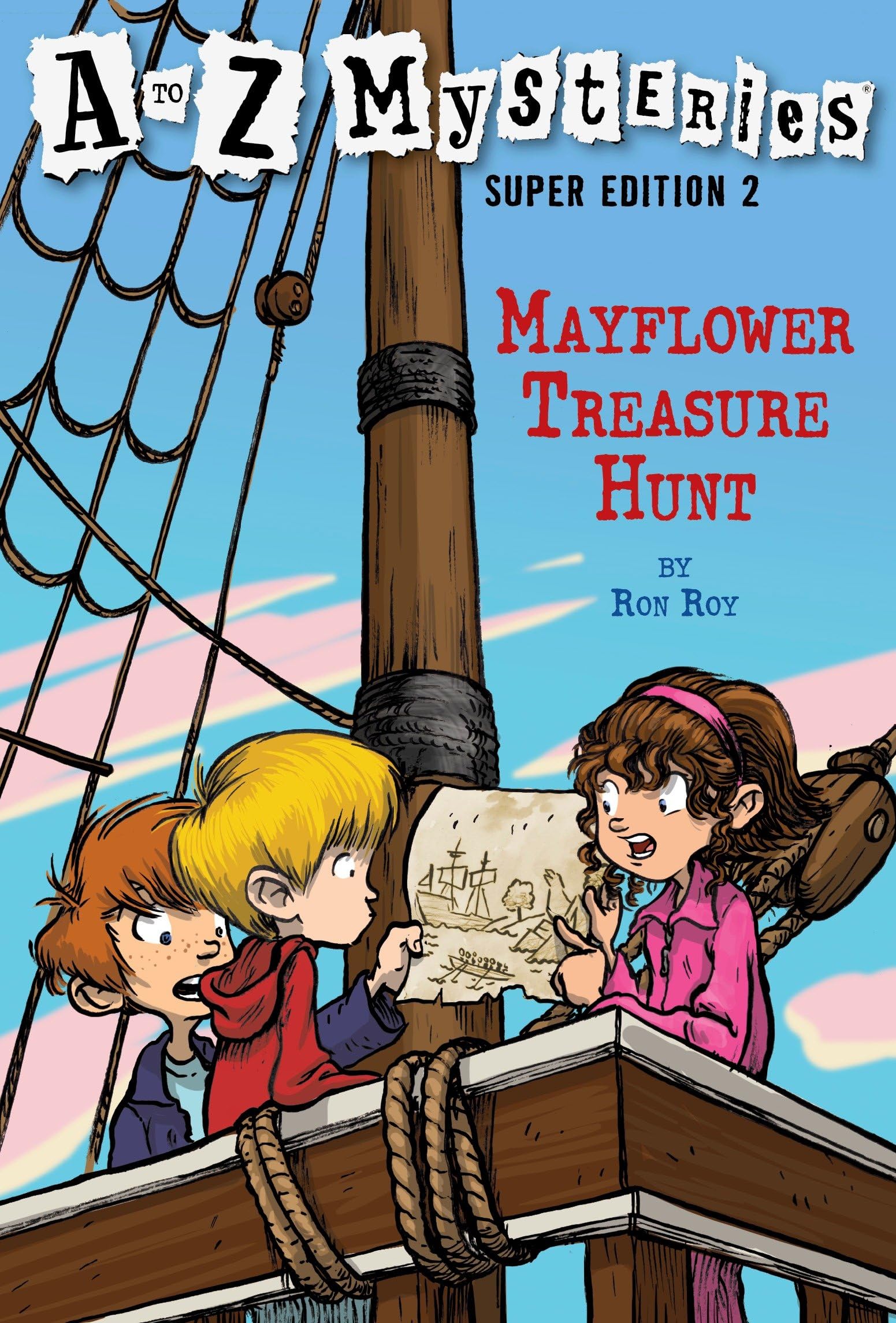A to Z Mysteries Super Edition 2: Mayflower Treasure Hunt book