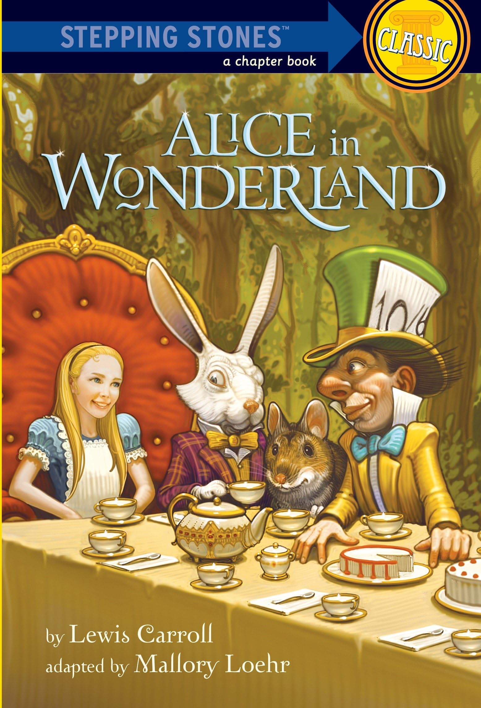 Alice in Wonderland: Stepping Stones (A Stepping Stone Book(TM)) Novels & Short Stories