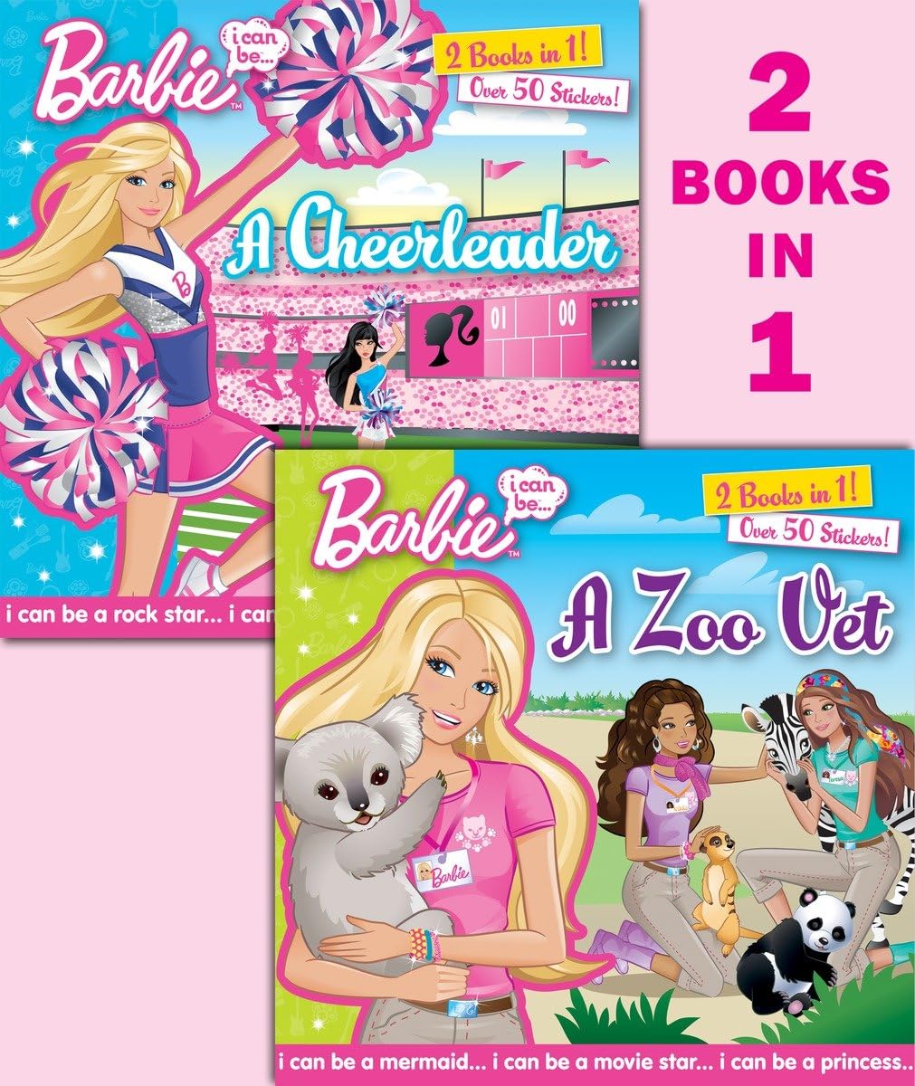 I Can Be a Zoo Vet/I Can Be a Cheerleader (Barbie) Novels & Short Stories