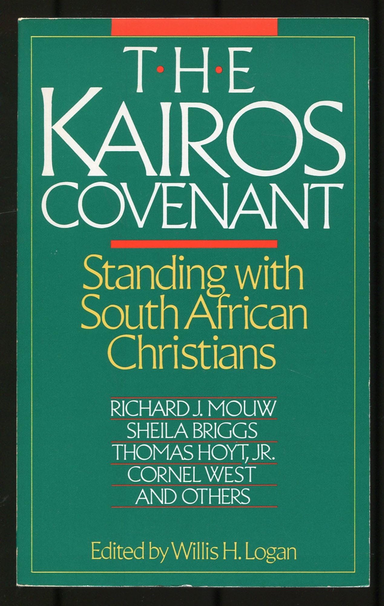 The Kairos Covenant: Standing With South African Christians Religion & Esotericism
