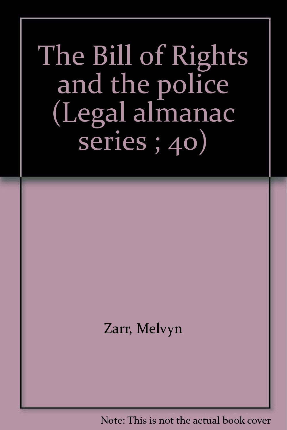 The Bill of Rights and the police (Legal almanac series ; 40) Movies