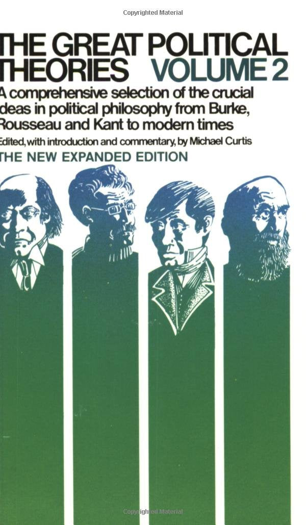 The Great Political Theories V.2 Philosophy