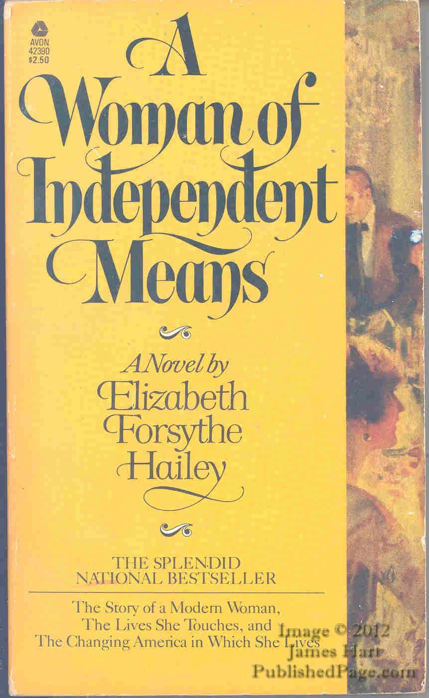A WOMAN OF INDEPENDENT MEANS. Books