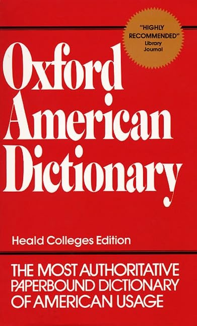 Product Image: Oxford American Dictionary