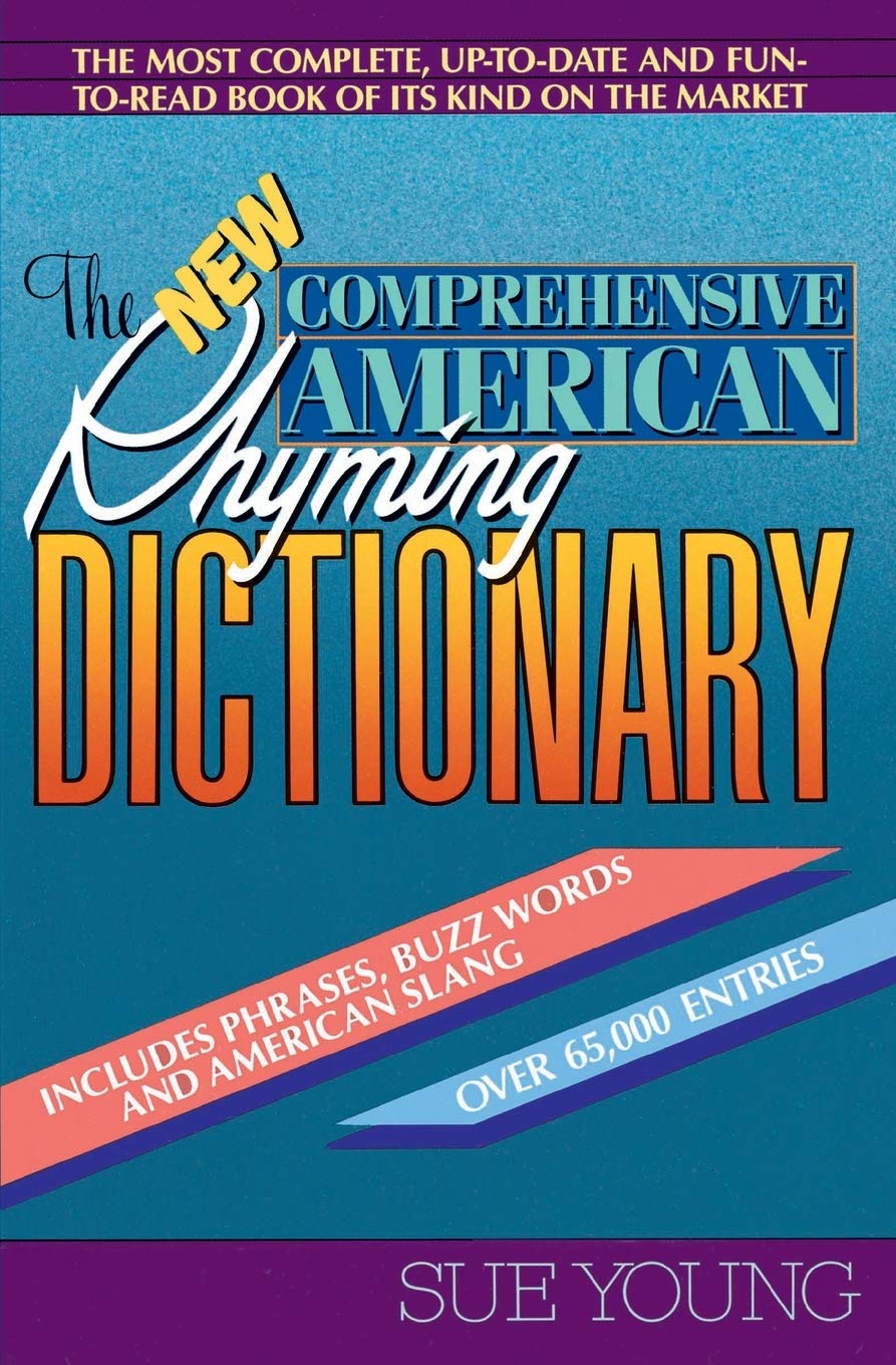 The New Comprehensive American Rhyming Dictionary Poetry