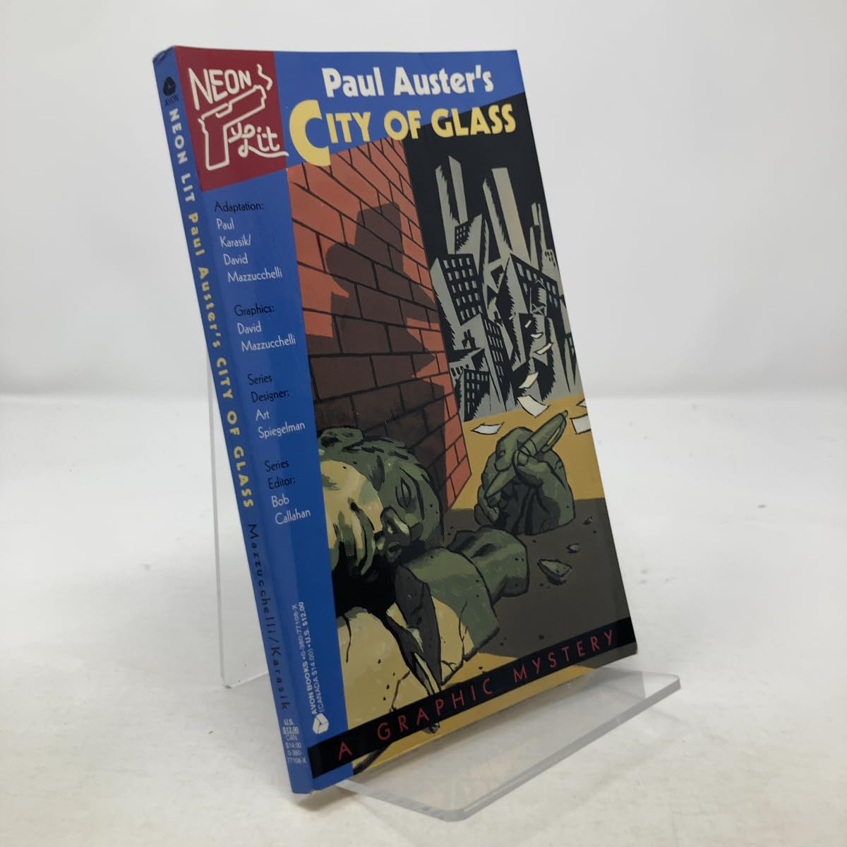 Neon Lit: Paul Auster's City of Glass (Graphic Mystery) Contemporary literature