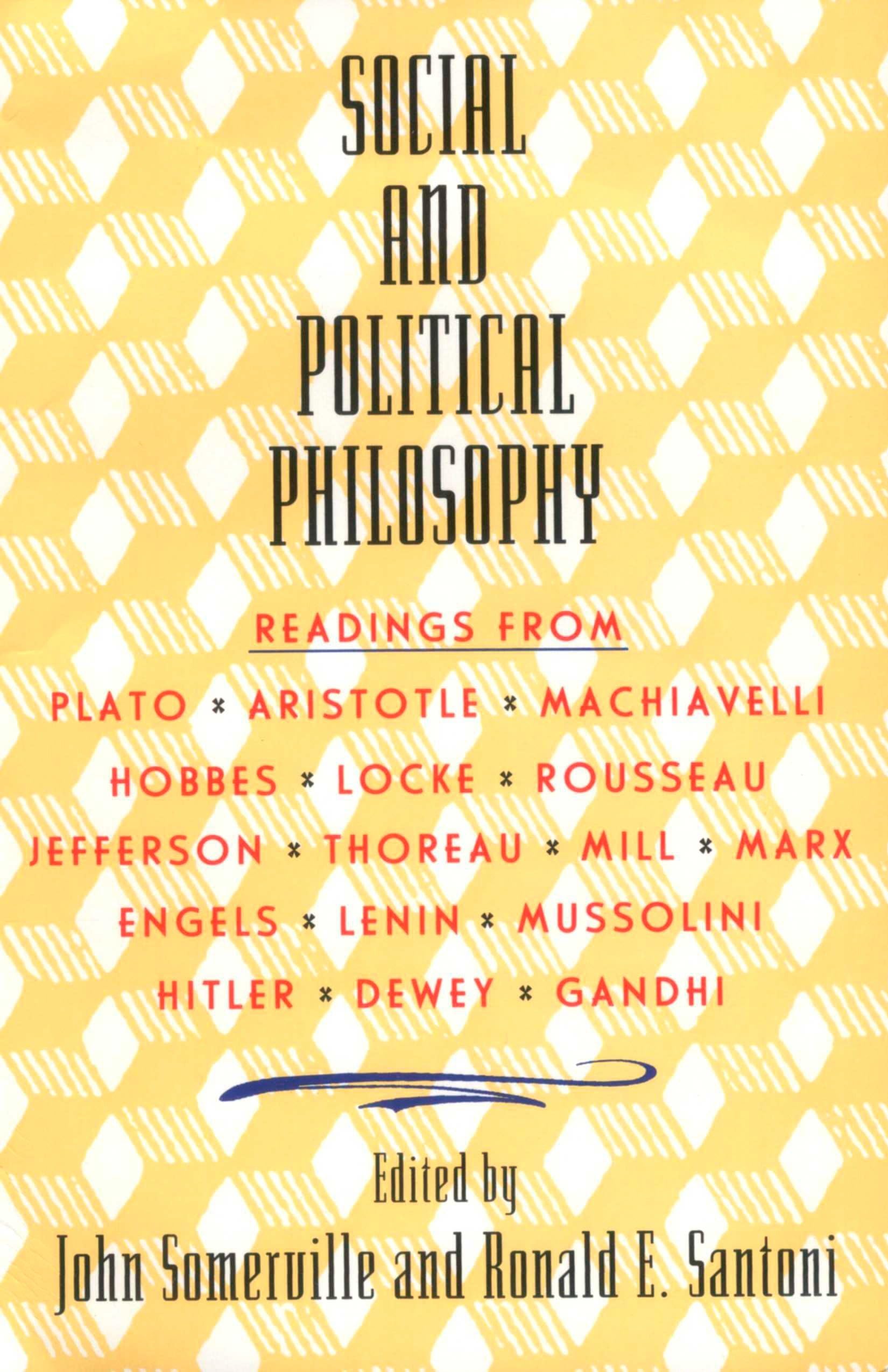 Social and Political Philosophy Philosophy