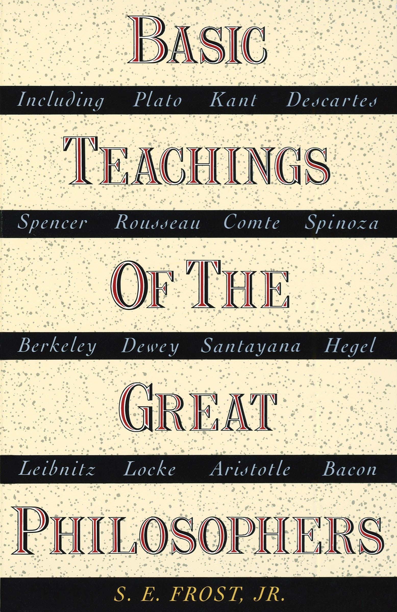 Basic Teachings of the Great Philosophers: A Survey of Their Basic Ideas Philosophy