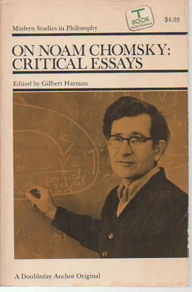 On Noam Chomsky: Critical Essays (Modern Studies in Philosophy) Books