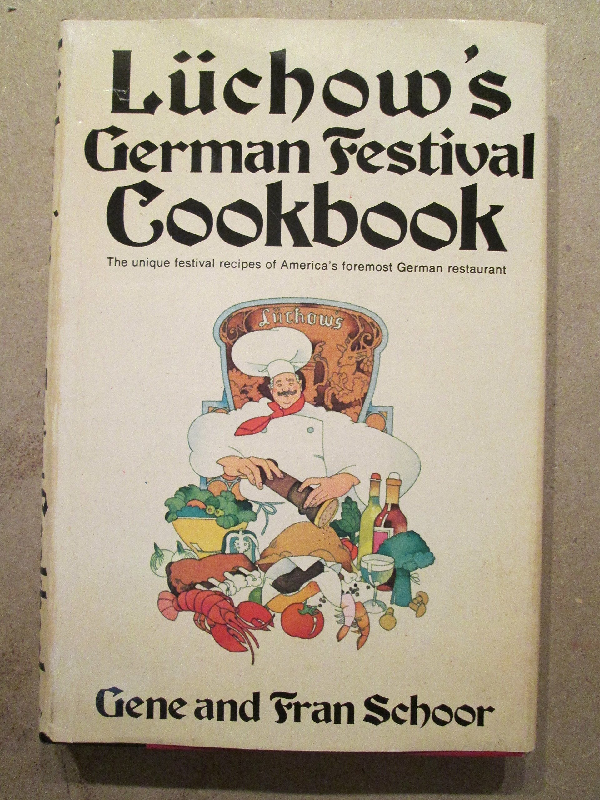 Luchow's German festival cookbook Books
