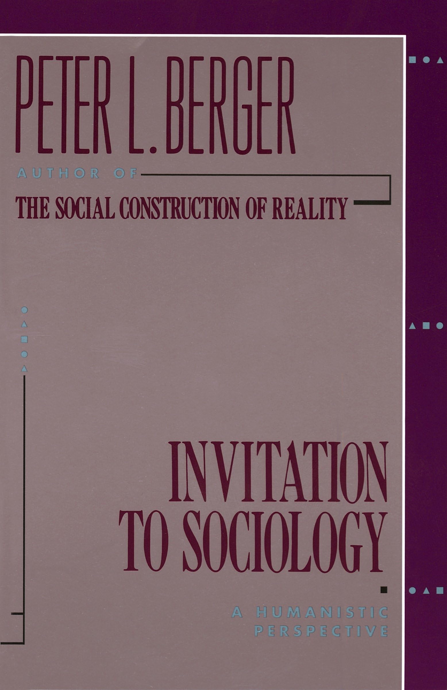 Invitation to Sociology: A Humanistic Perspective Natural Sciences