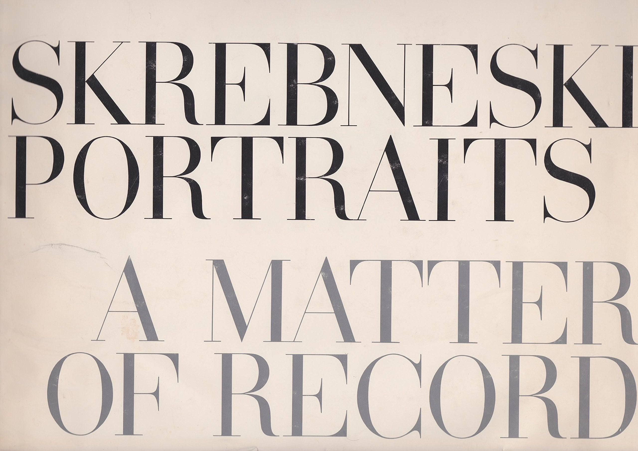 Skrebneski Portraits: A Matter of Record Photography