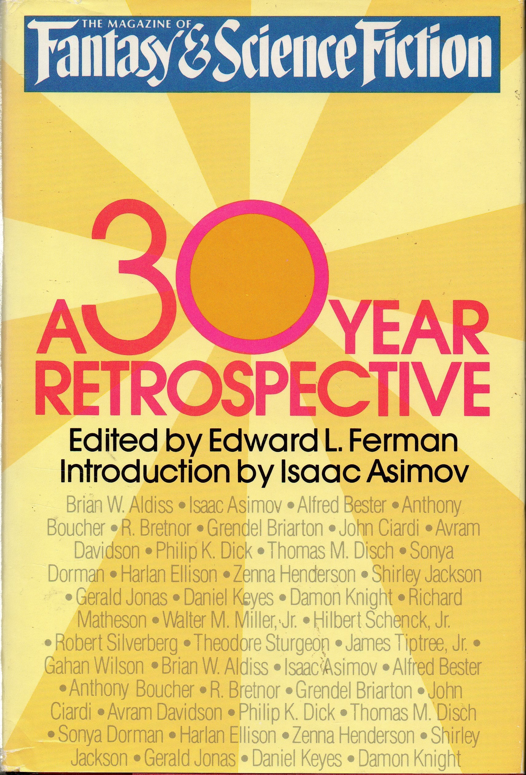 The Magazine of Fantasy & Science Fiction: A 30-Year Retrospective Books