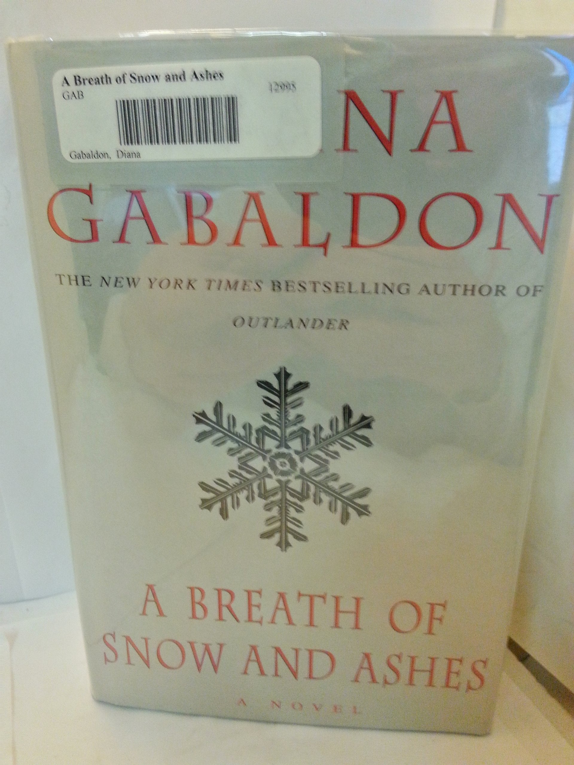 A Breath of Snow and Ashes Historical Fiction