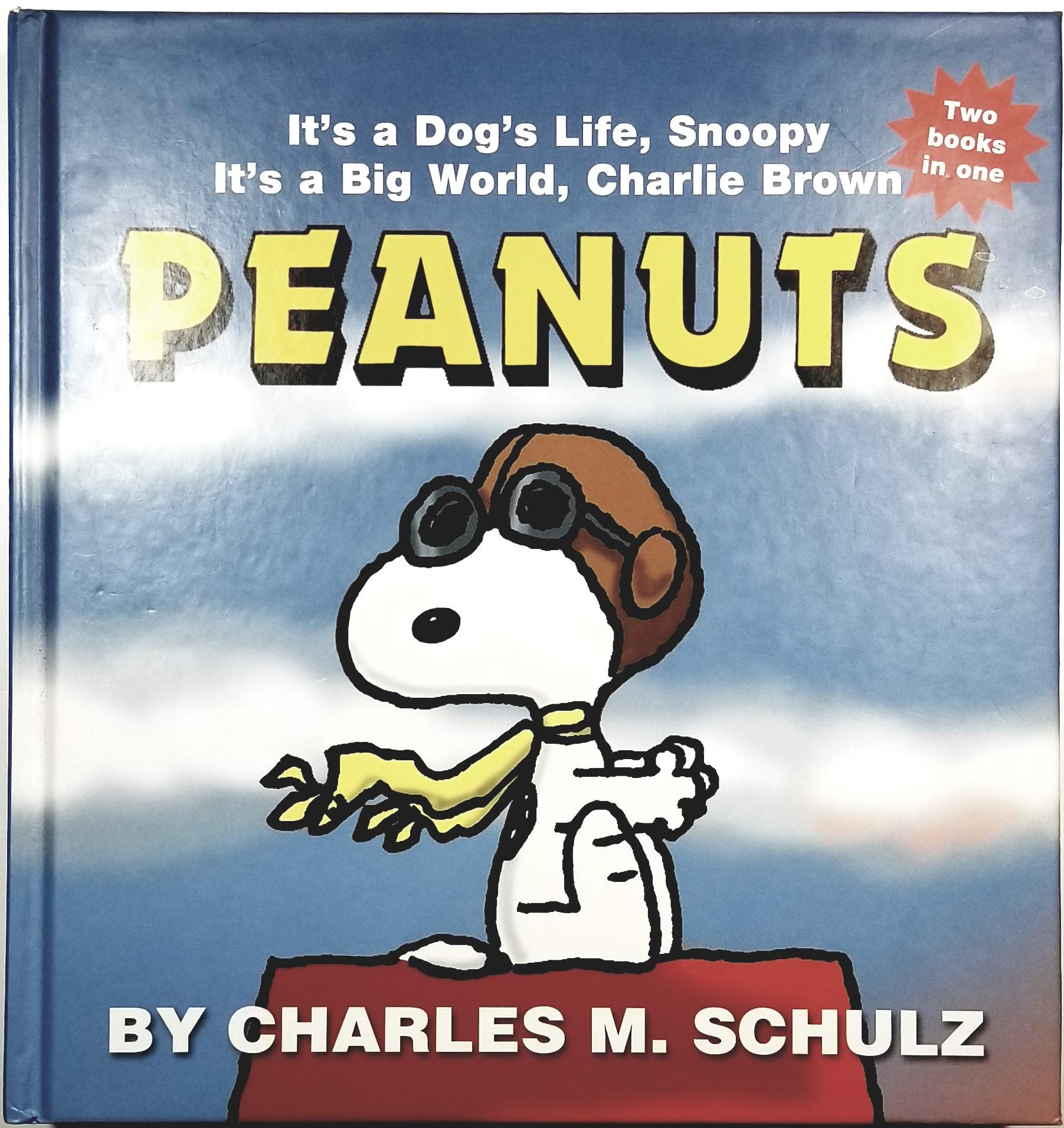 peanuts: it's a dog's life, snoopy/it's a big world, charlie brown (2 books in 1) Books