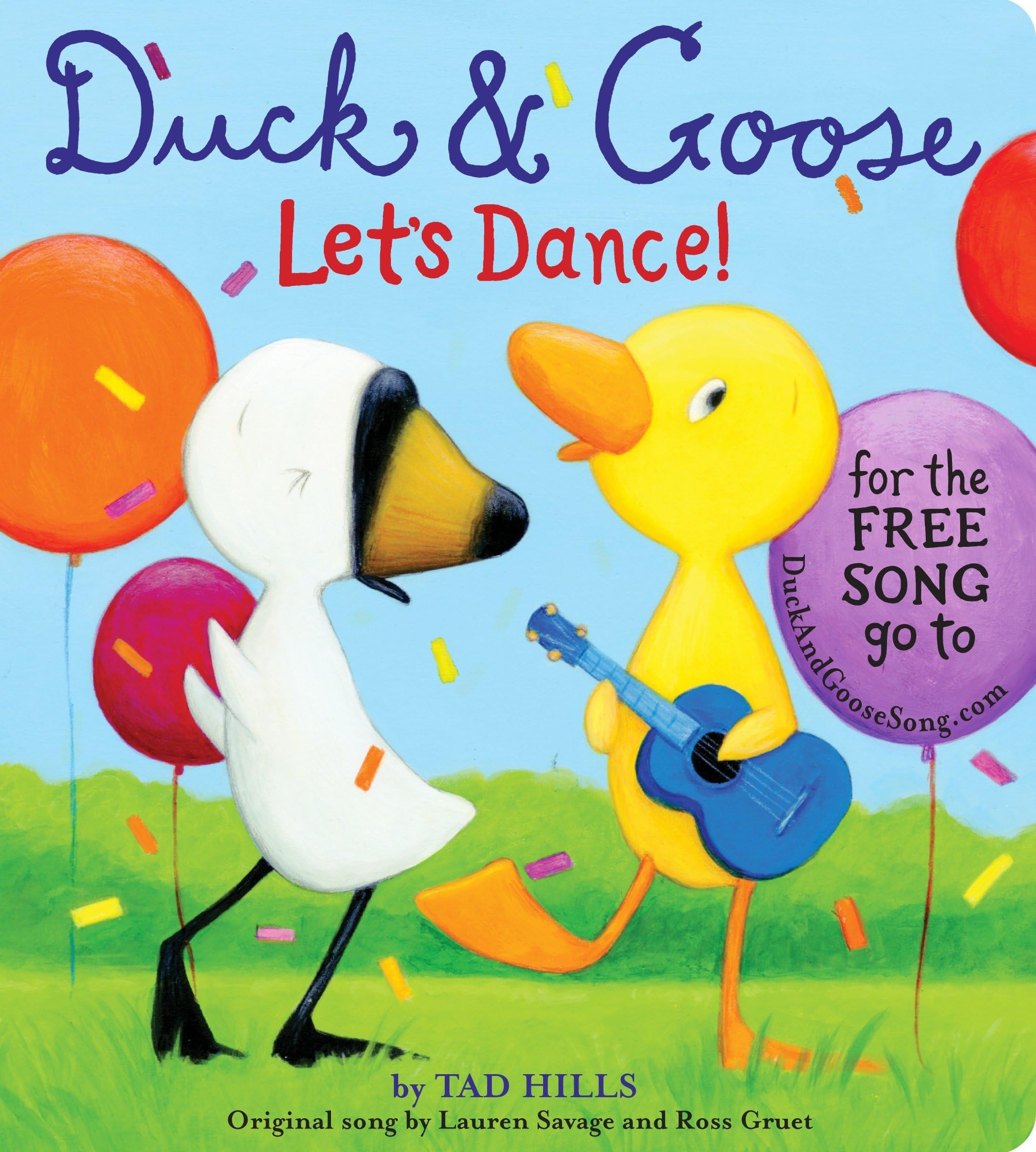 Duck & Goose, Let's Dance! (with an original song) book