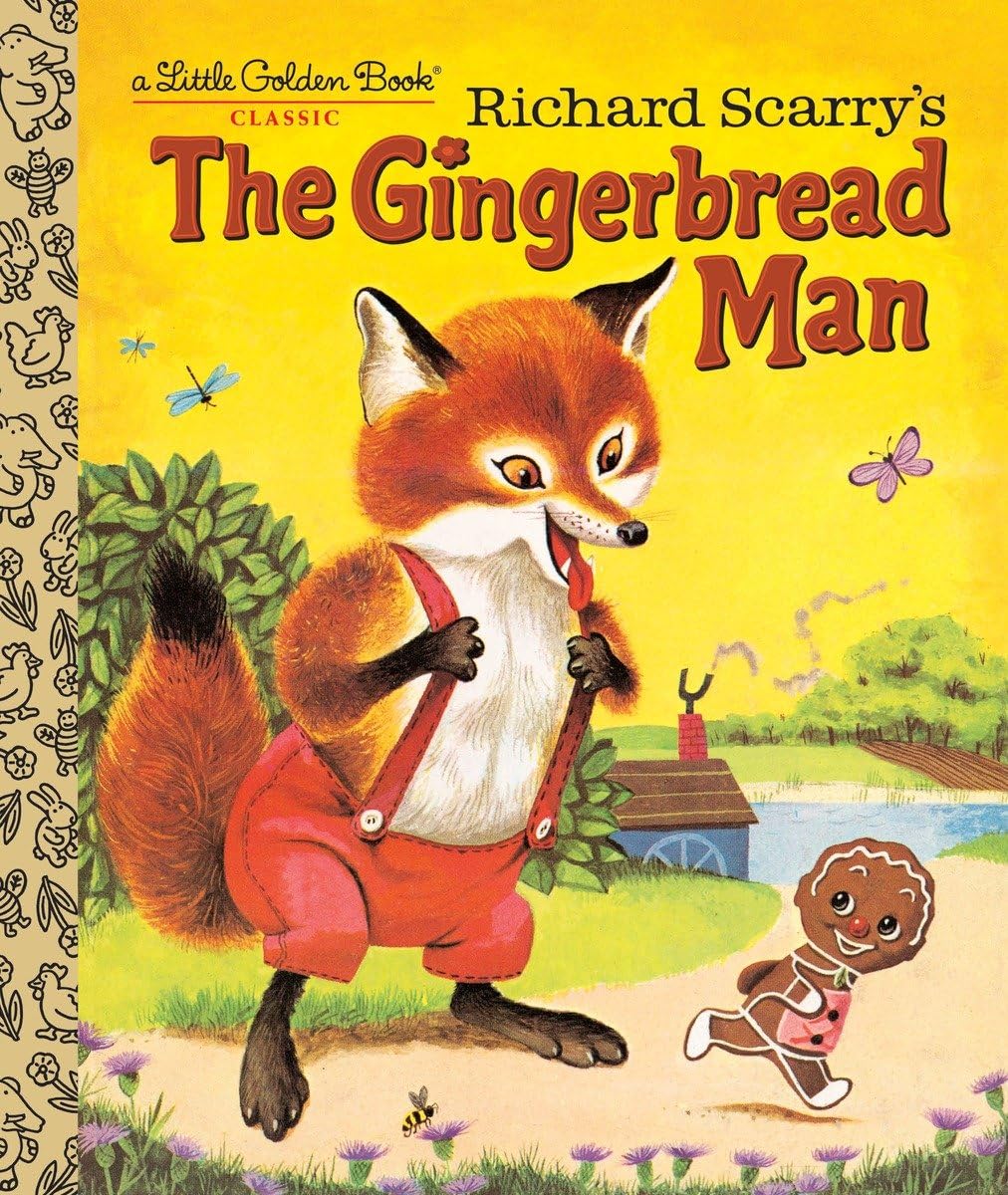 Richard Scarry's The Gingerbread Man (Little Golden Book) Non-fiction