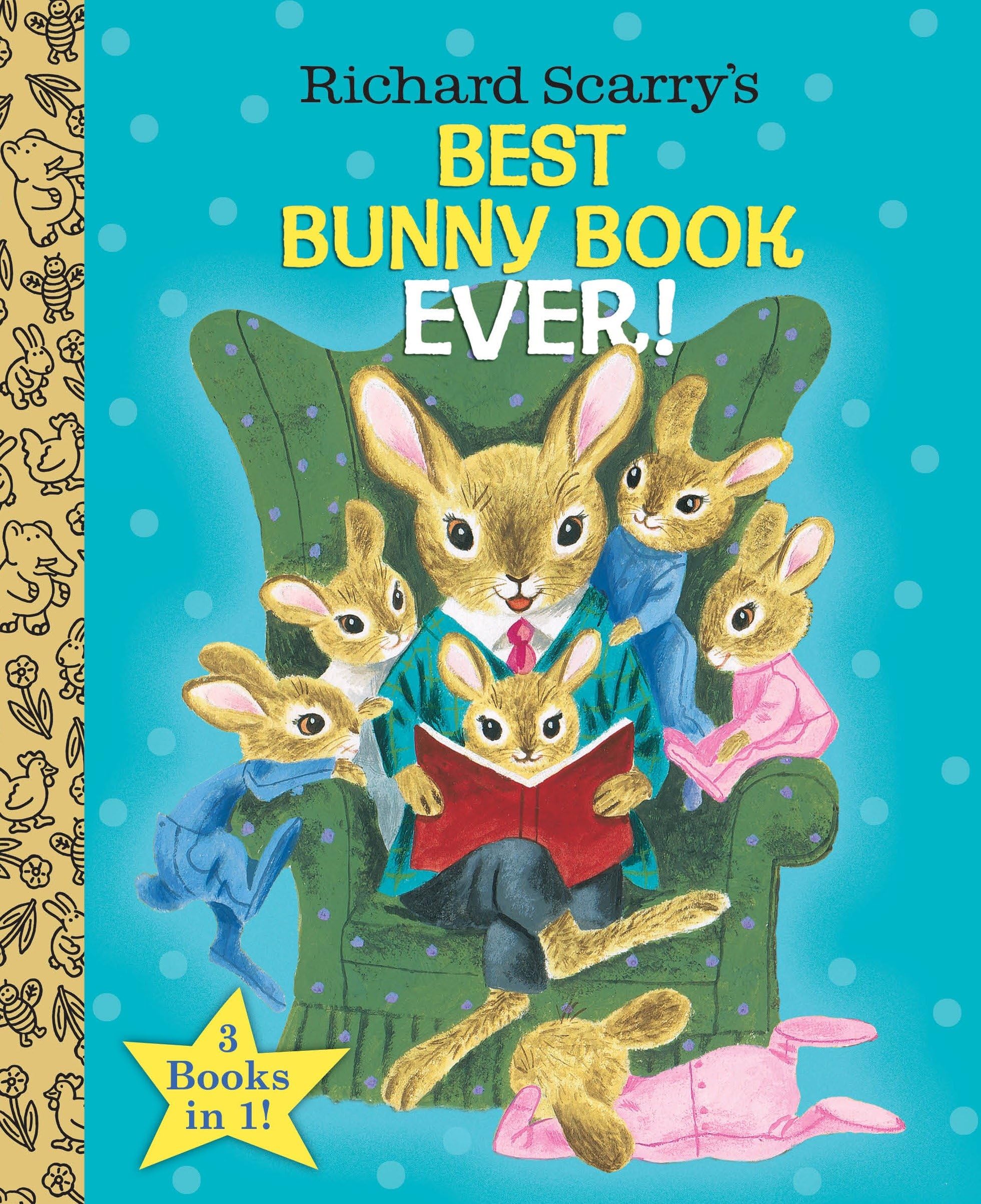 Richard Scarry's Best Bunny Book Ever! (Little Golden Book Favorites) Parents & Children